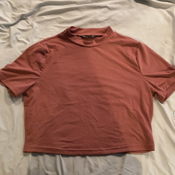 🌼Shein mock neck crop top size M - Picture 7 of 7